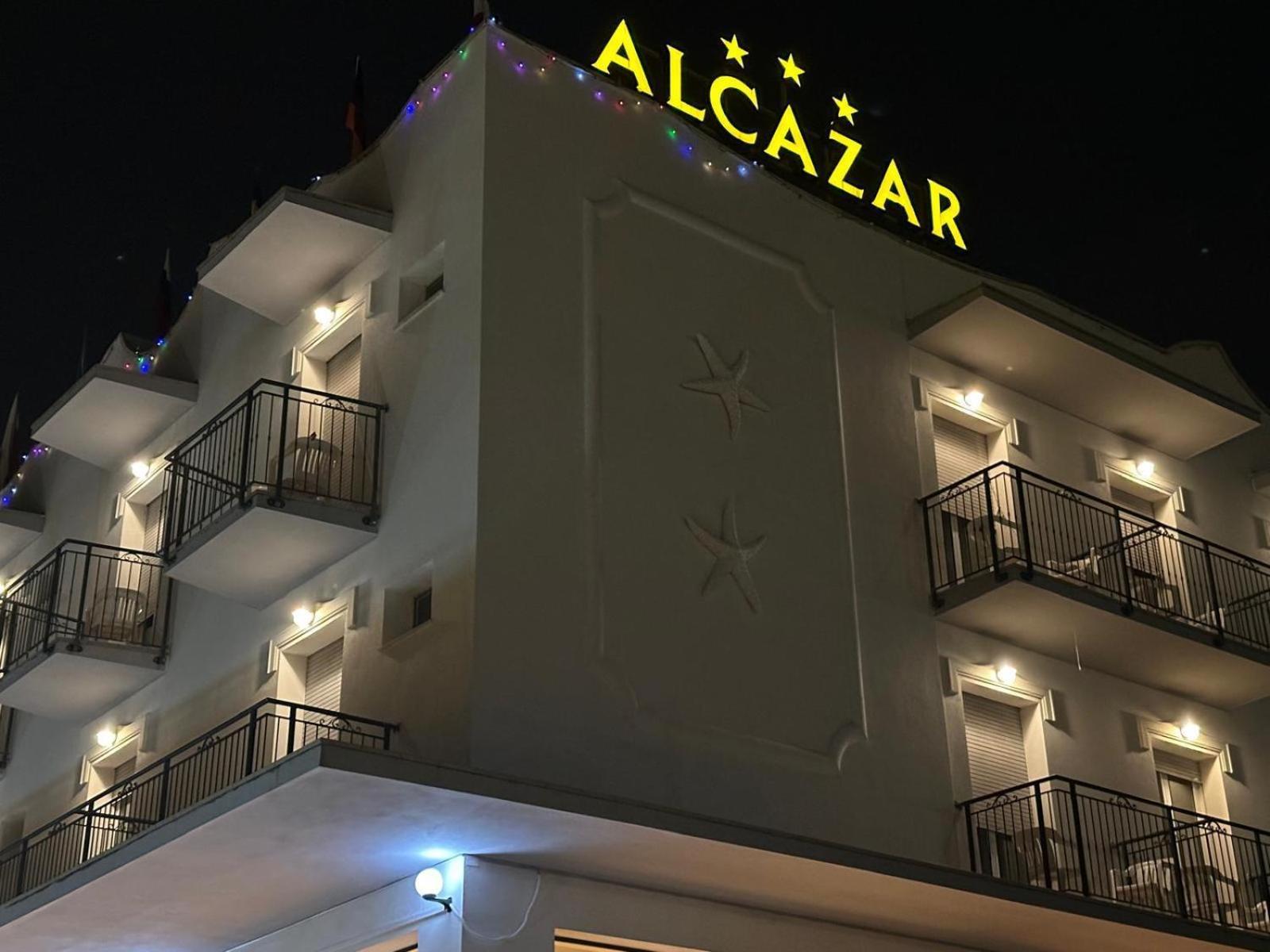 Hotel Alcazar Rimini Exterior foto